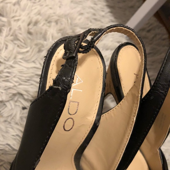 ALDO black heels - Picture 3 of 6